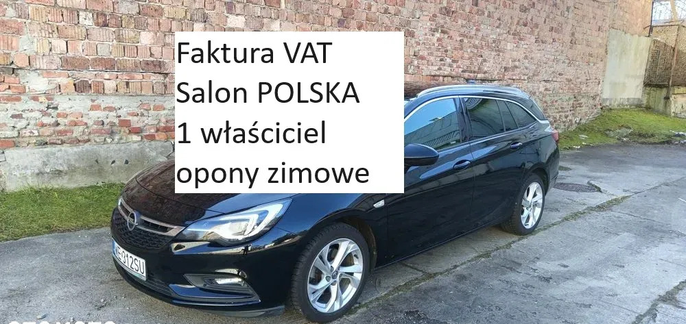 lubuskie Opel Astra cena 46500 przebieg: 167500, rok produkcji 2018 z Katowice